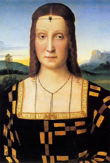 RAFFAELLO Sanzio Elisabetta Gonzaga oil painting image